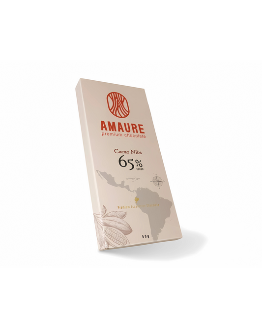 65% Cacao Nibs Bar